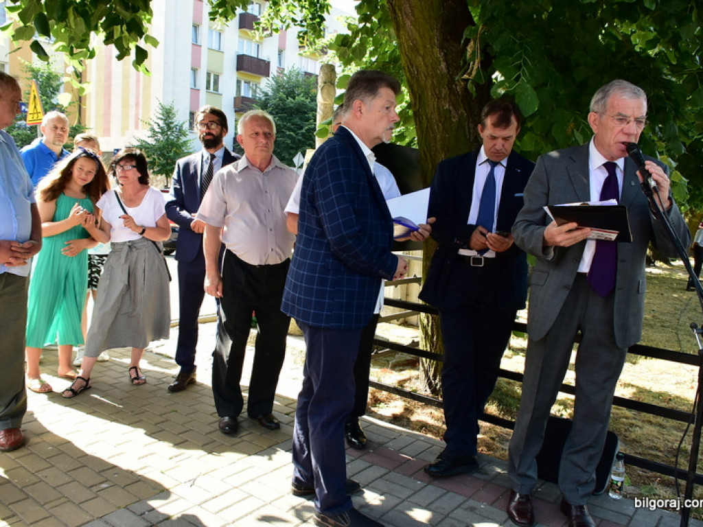 75. rocznica mordu partyzantów w lesie Rapy koło Biłgoraja (FOTO)