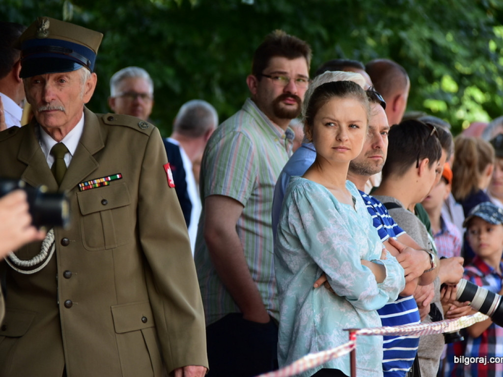 75. rocznica mordu partyzantów w lesie Rapy koło Biłgoraja (FOTO)