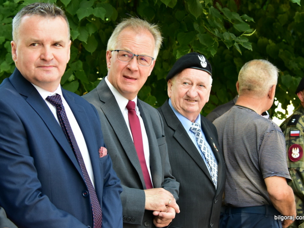 75. rocznica mordu partyzantów w lesie Rapy koło Biłgoraja (FOTO)