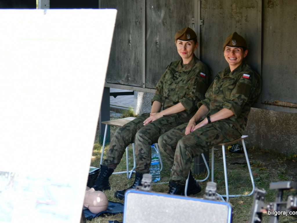 Piknik militarny w ramach obchodów 75. rocznicy mordu partyzantów w lesie Rapy (FOTO)