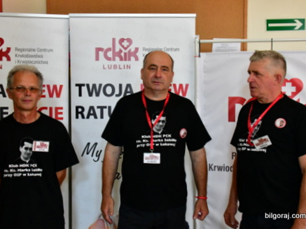 Jubileuszowa 50. akcja poboru krwi w Łukowej