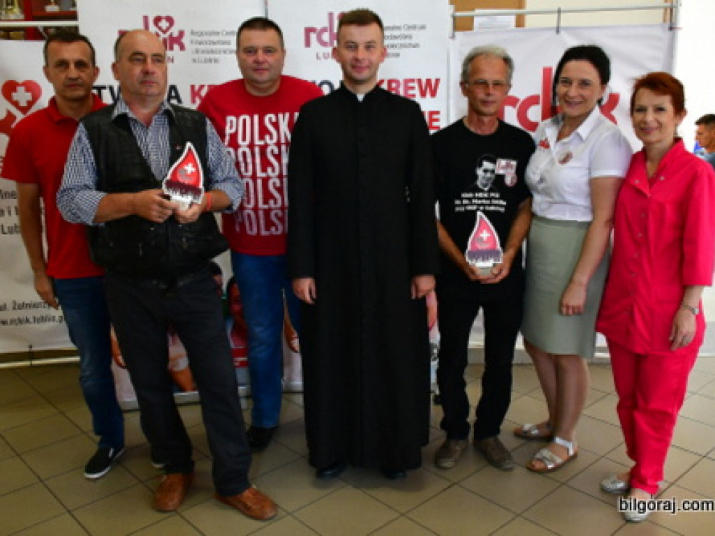 Jubileuszowa 50. akcja poboru krwi w Łukowej