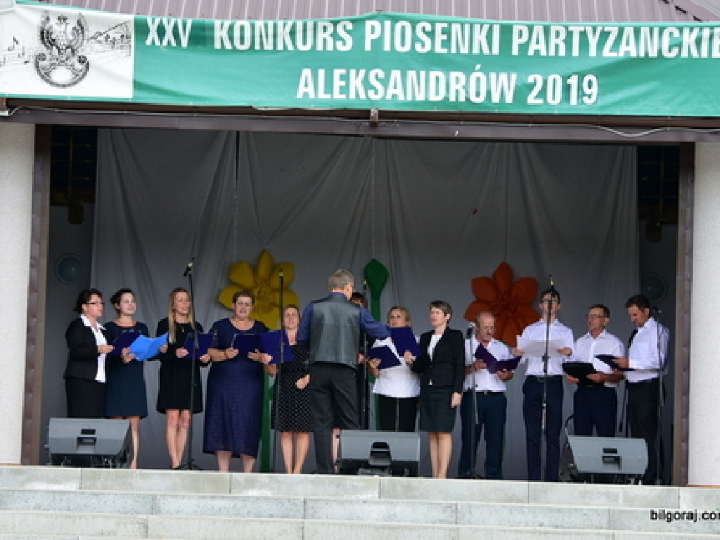 Konkurs piosenki partyzanckiej w Aleksandrowie (FOTO)