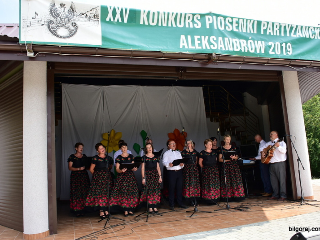 Konkurs piosenki partyzanckiej w Aleksandrowie (FOTO)