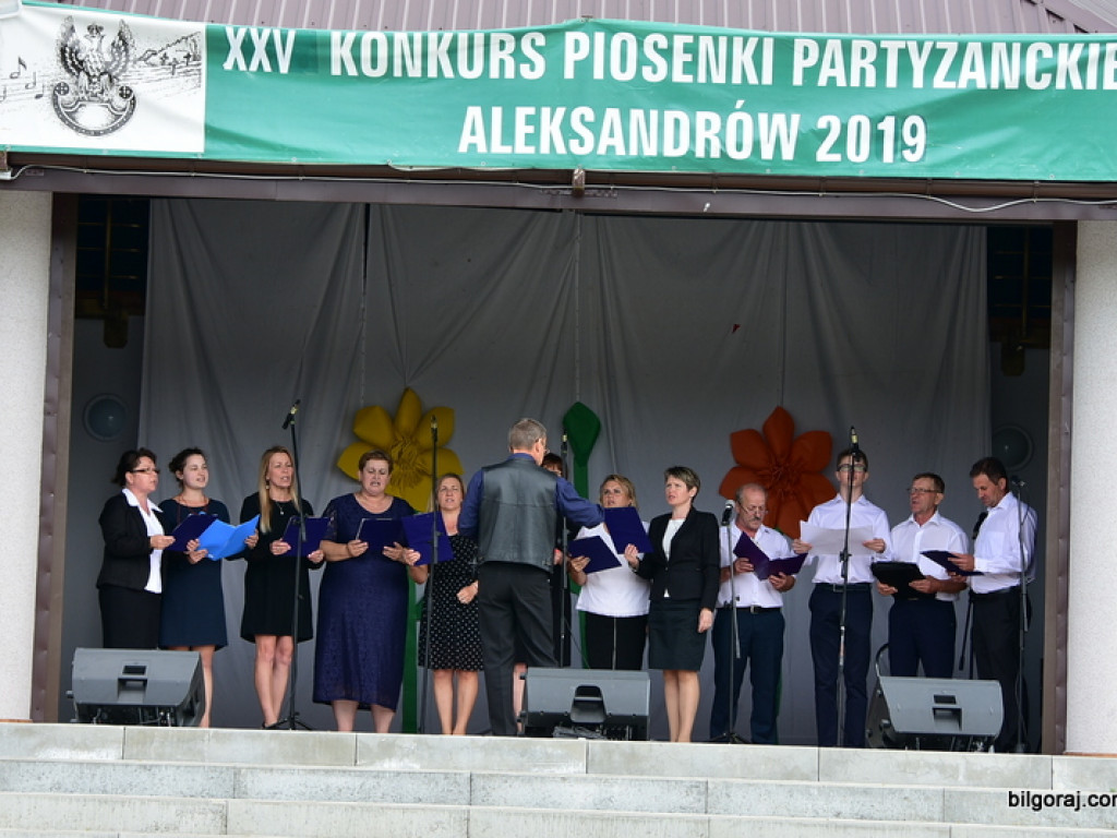 Konkurs piosenki partyzanckiej w Aleksandrowie (FOTO)