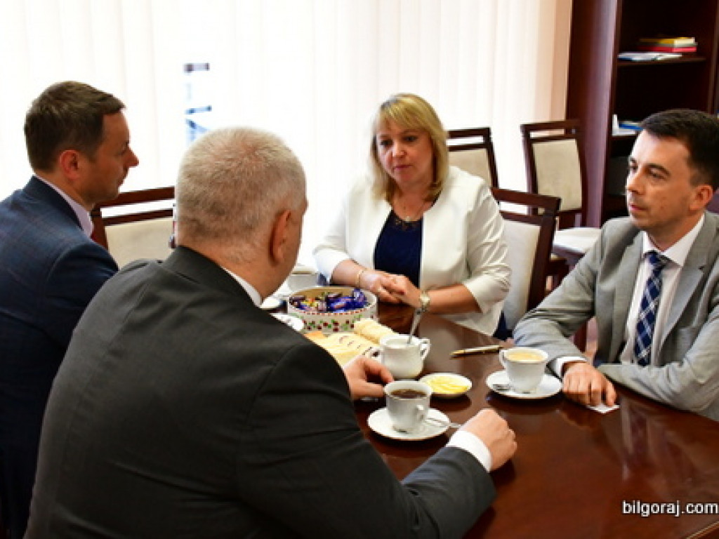 Wicepremier Jacek Sasin gościł dziś w Biłgoraju. Były rozmowy o szpitalu i drogach (FOTO)