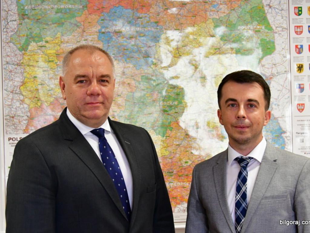 Wicepremier Jacek Sasin gościł dziś w Biłgoraju. Były rozmowy o szpitalu i drogach (FOTO)