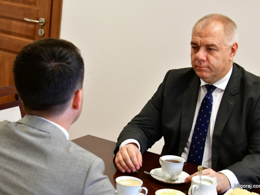 Wicepremier Jacek Sasin gościł dziś w Biłgoraju. Były rozmowy o szpitalu i drogach (FOTO)