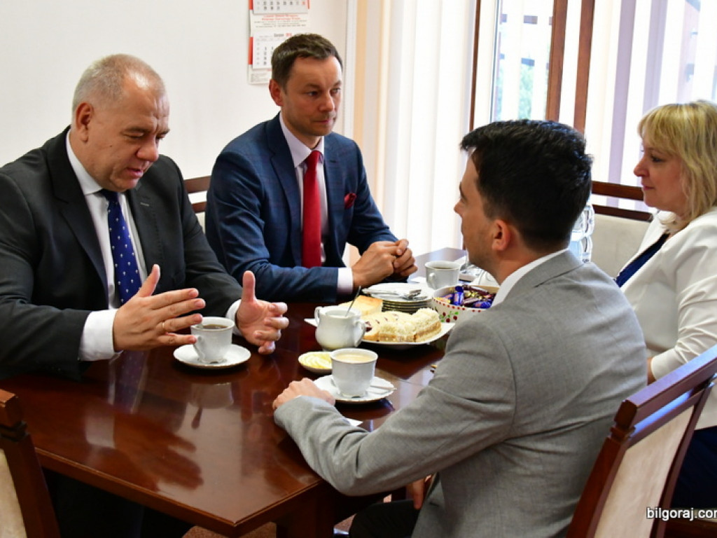 Wicepremier Jacek Sasin gościł dziś w Biłgoraju. Były rozmowy o szpitalu i drogach (FOTO)