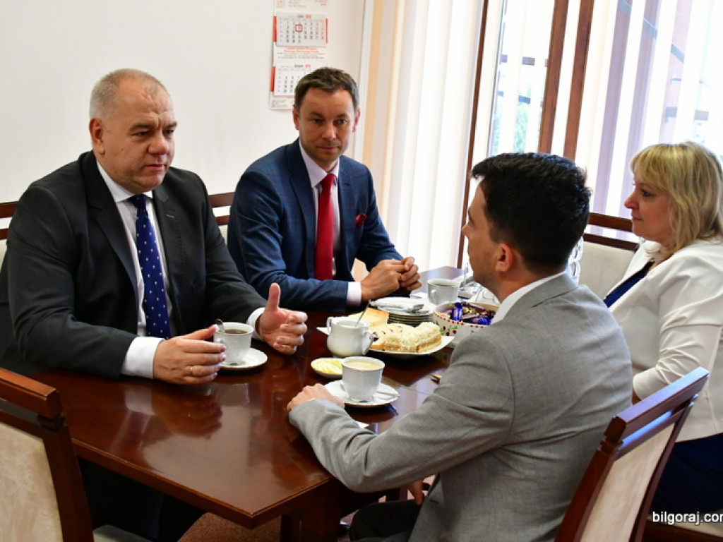 Wicepremier Jacek Sasin gościł dziś w Biłgoraju. Były rozmowy o szpitalu i drogach (FOTO)