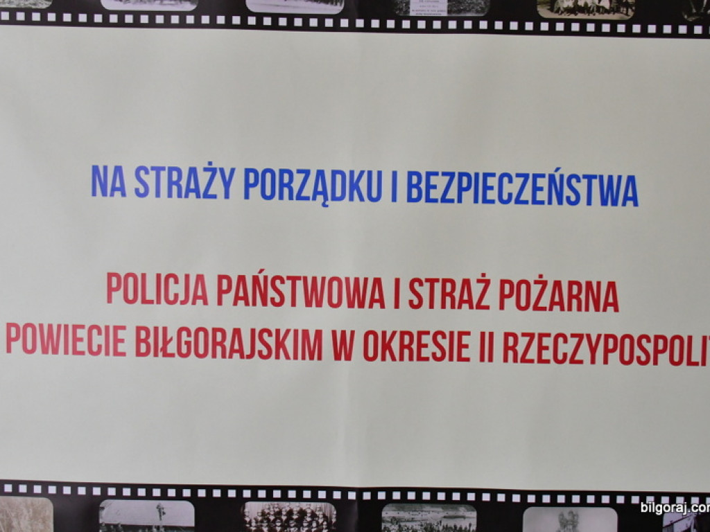 Na straży porządku i bezpieczeństwa. Nowa wystawa czasowa w Muzeum Ziemi Biłgorajskiej w Biłgoraju (FOTO)