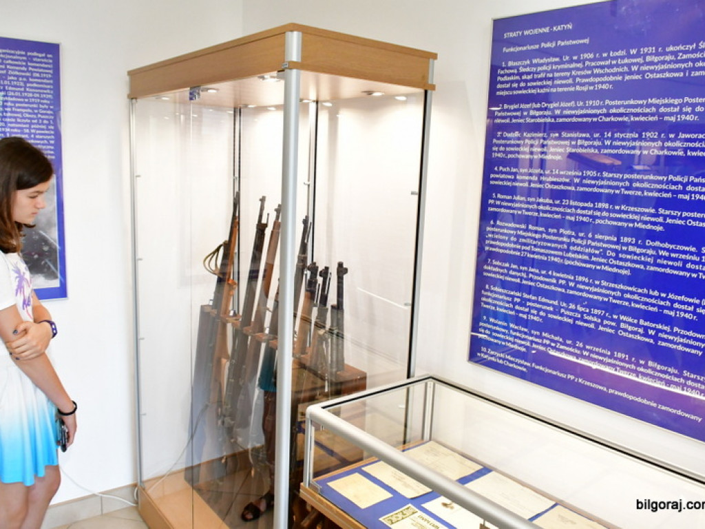 Na straży porządku i bezpieczeństwa. Nowa wystawa czasowa w Muzeum Ziemi Biłgorajskiej w Biłgoraju (FOTO)