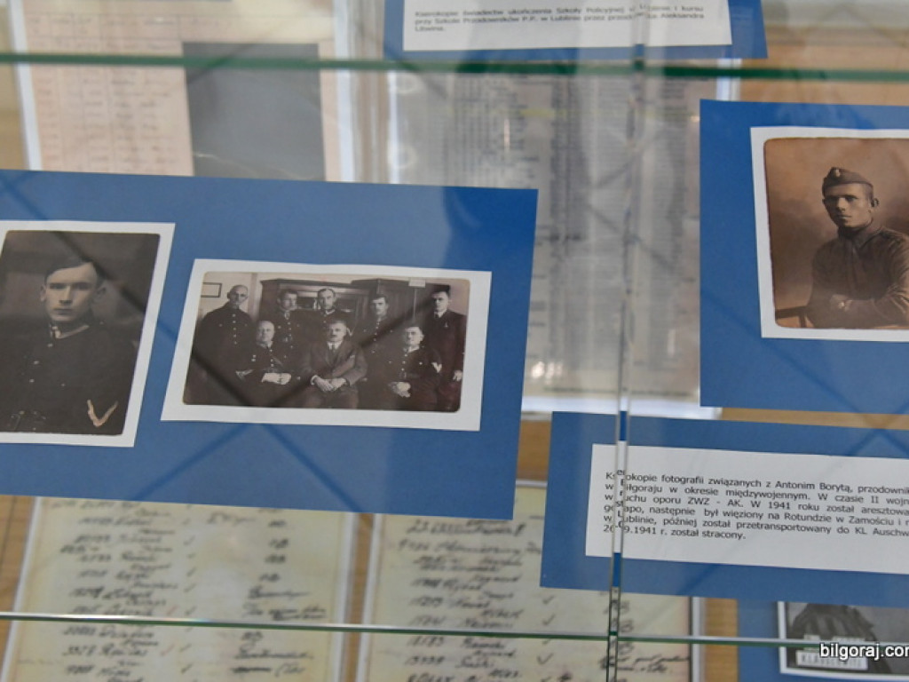 Na straży porządku i bezpieczeństwa. Nowa wystawa czasowa w Muzeum Ziemi Biłgorajskiej w Biłgoraju (FOTO)