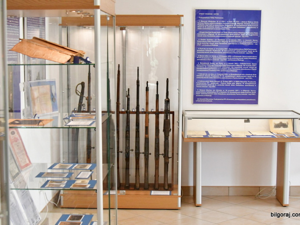 Na straży porządku i bezpieczeństwa. Nowa wystawa czasowa w Muzeum Ziemi Biłgorajskiej w Biłgoraju (FOTO)