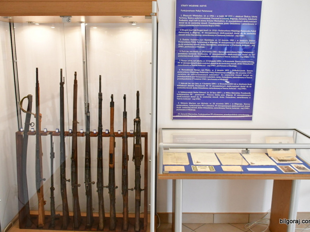 Na straży porządku i bezpieczeństwa. Nowa wystawa czasowa w Muzeum Ziemi Biłgorajskiej w Biłgoraju (FOTO)
