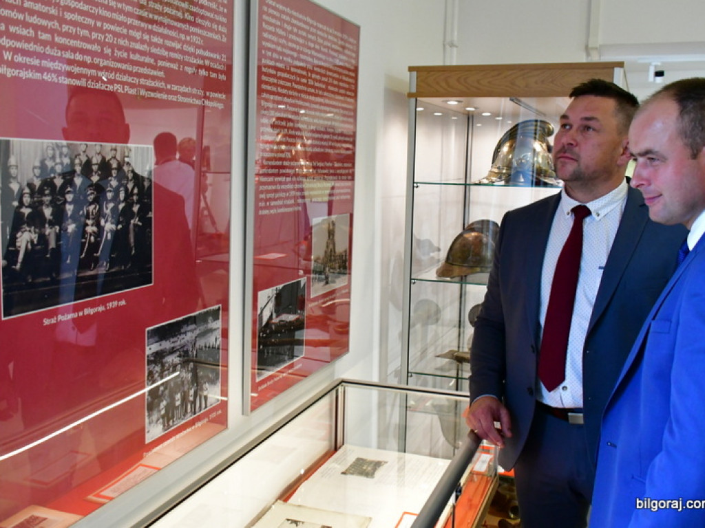 Na straży porządku i bezpieczeństwa. Nowa wystawa czasowa w Muzeum Ziemi Biłgorajskiej w Biłgoraju (FOTO)