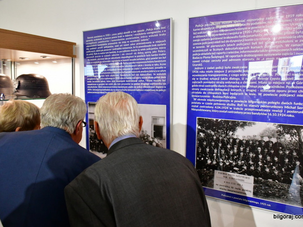 Na straży porządku i bezpieczeństwa. Nowa wystawa czasowa w Muzeum Ziemi Biłgorajskiej w Biłgoraju (FOTO)