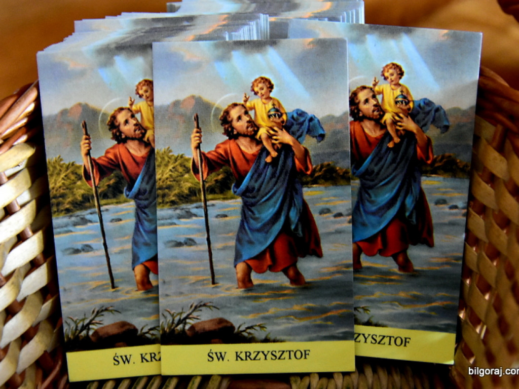 Poświecenie aut w dniu wspomnienia św. Krzysztofa (FOTO)