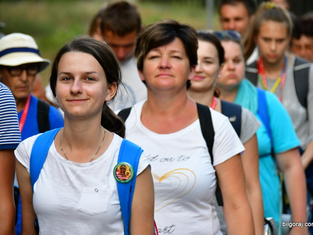 Pielgrzymi przybyli do Biłgoraja. W mieście nocują grupy z Zamościa i Hrubieszowa (FOTO)
