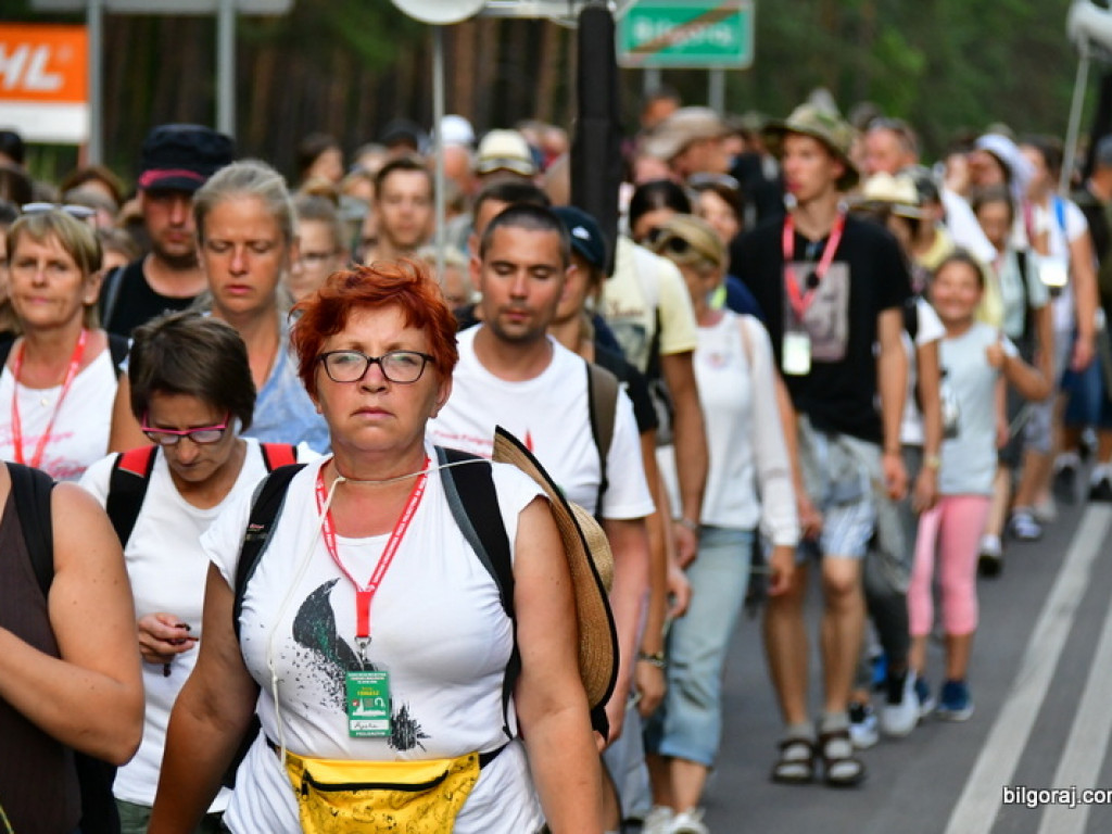 Pielgrzymi przybyli do Biłgoraja. W mieście nocują grupy z Zamościa i Hrubieszowa (FOTO)