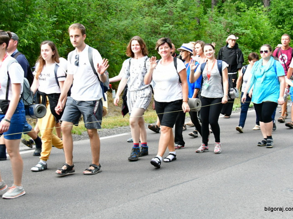 Pielgrzymi przybyli do Biłgoraja. W mieście nocują grupy z Zamościa i Hrubieszowa (FOTO)