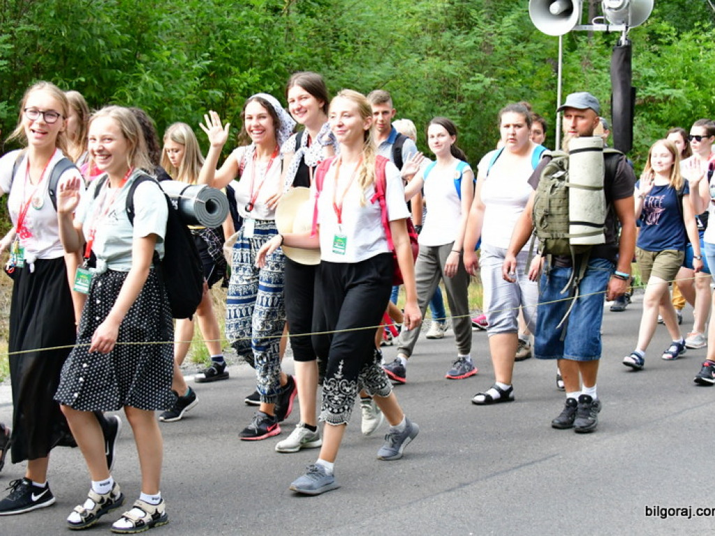 Pielgrzymi przybyli do Biłgoraja. W mieście nocują grupy z Zamościa i Hrubieszowa (FOTO)