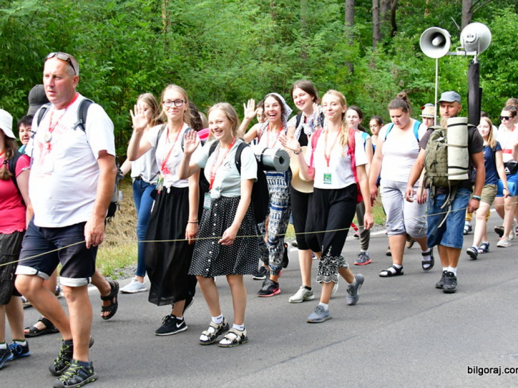Pielgrzymi przybyli do Biłgoraja. W mieście nocują grupy z Zamościa i Hrubieszowa (FOTO)