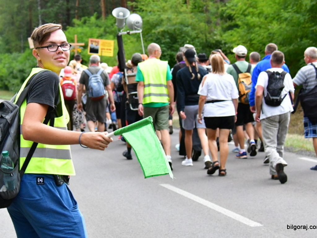 Pielgrzymi przybyli do Biłgoraja. W mieście nocują grupy z Zamościa i Hrubieszowa (FOTO)