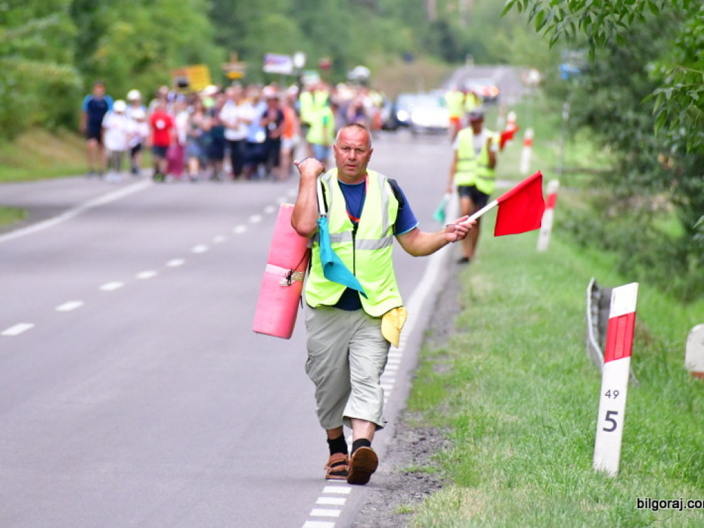 Pielgrzymi przybyli do Biłgoraja. W mieście nocują grupy z Zamościa i Hrubieszowa (FOTO)
