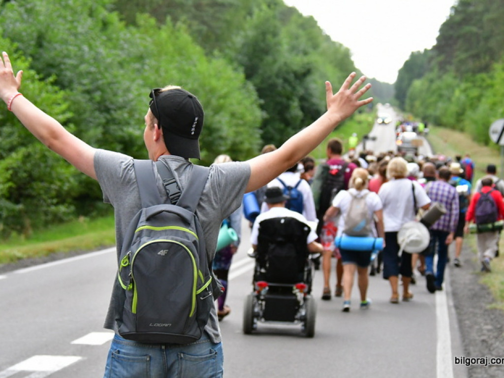 Pielgrzymi przybyli do Biłgoraja. W mieście nocują grupy z Zamościa i Hrubieszowa (FOTO)