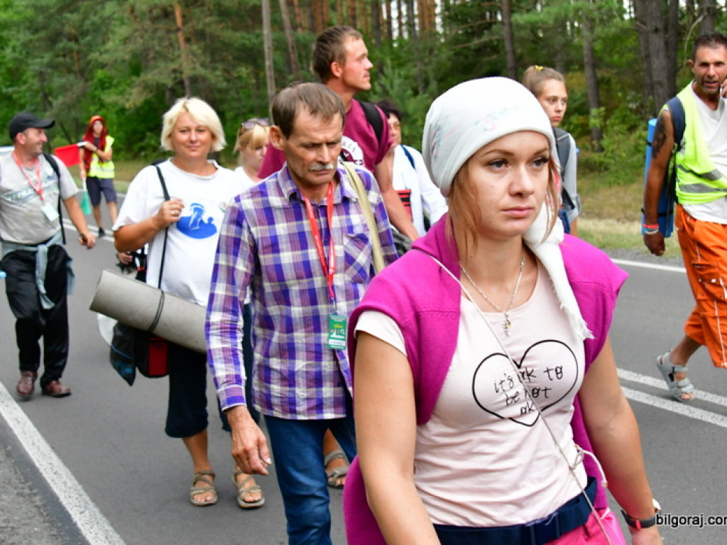Pielgrzymi przybyli do Biłgoraja. W mieście nocują grupy z Zamościa i Hrubieszowa (FOTO)