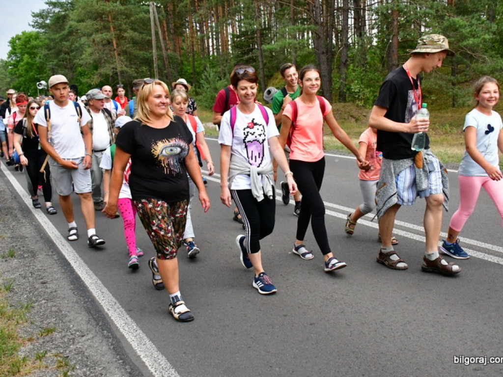 Pielgrzymi przybyli do Biłgoraja. W mieście nocują grupy z Zamościa i Hrubieszowa (FOTO)