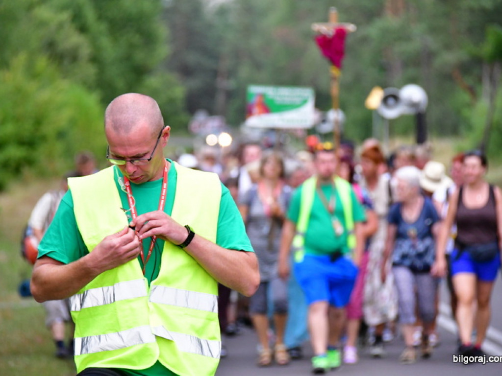 Pielgrzymi przybyli do Biłgoraja. W mieście nocują grupy z Zamościa i Hrubieszowa (FOTO)