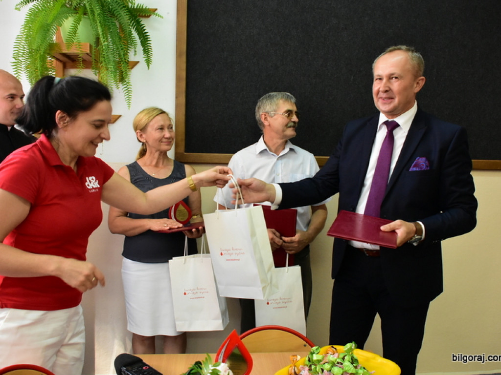 Jubileuszowa 10. akcja poboru krwi w Majdanie Starym