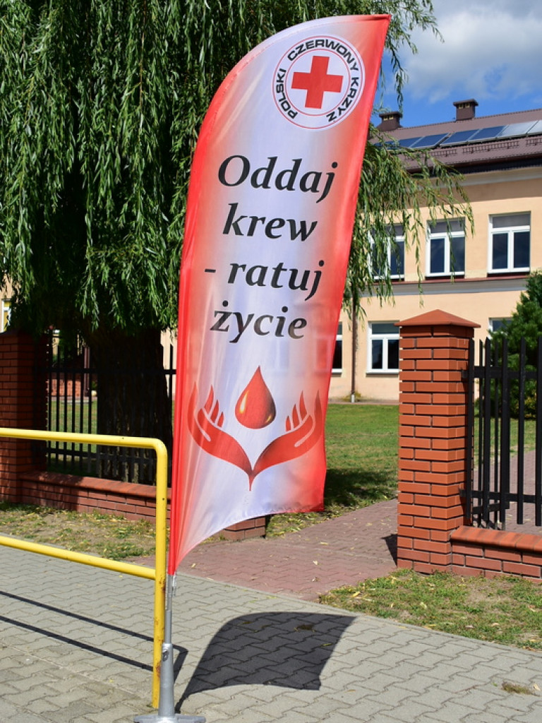 Jubileuszowa 10. akcja poboru krwi w Majdanie Starym