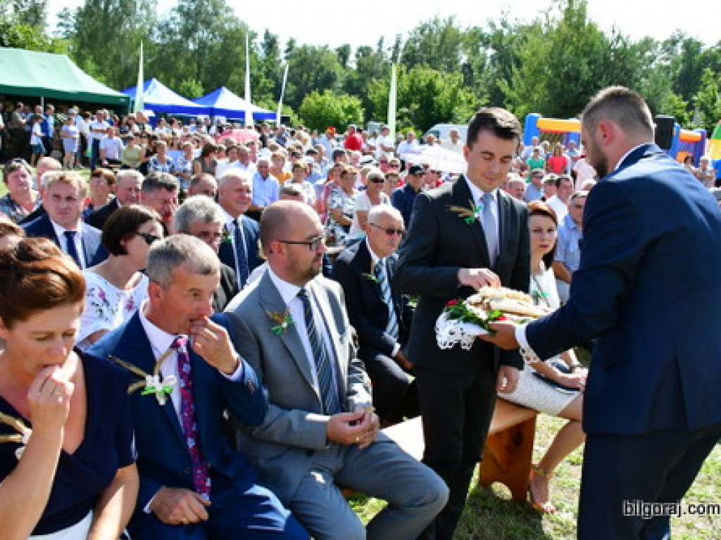 Dożynki w Gminie Tarnogród. Rolnicy świętowali w Luchowie Górnym (FOTO)