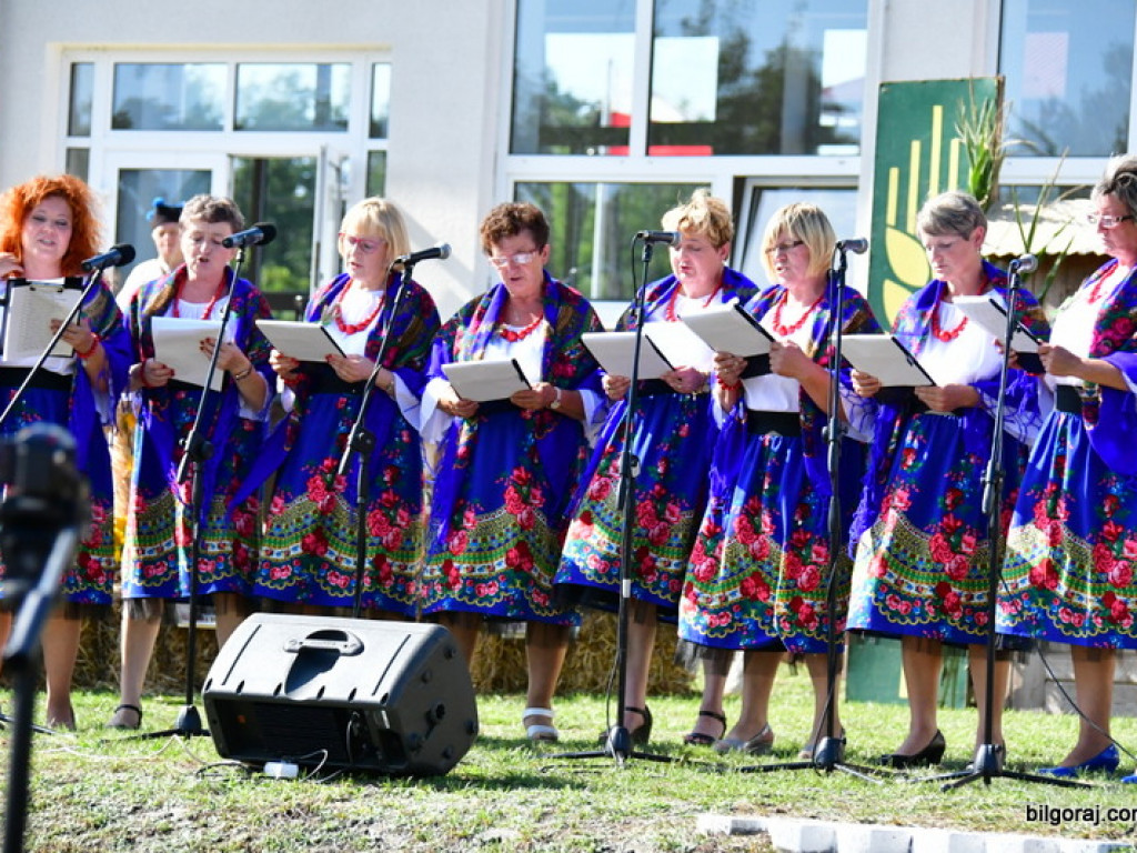 Dożynki w Gminie Tarnogród. Rolnicy świętowali w Luchowie Górnym (FOTO)