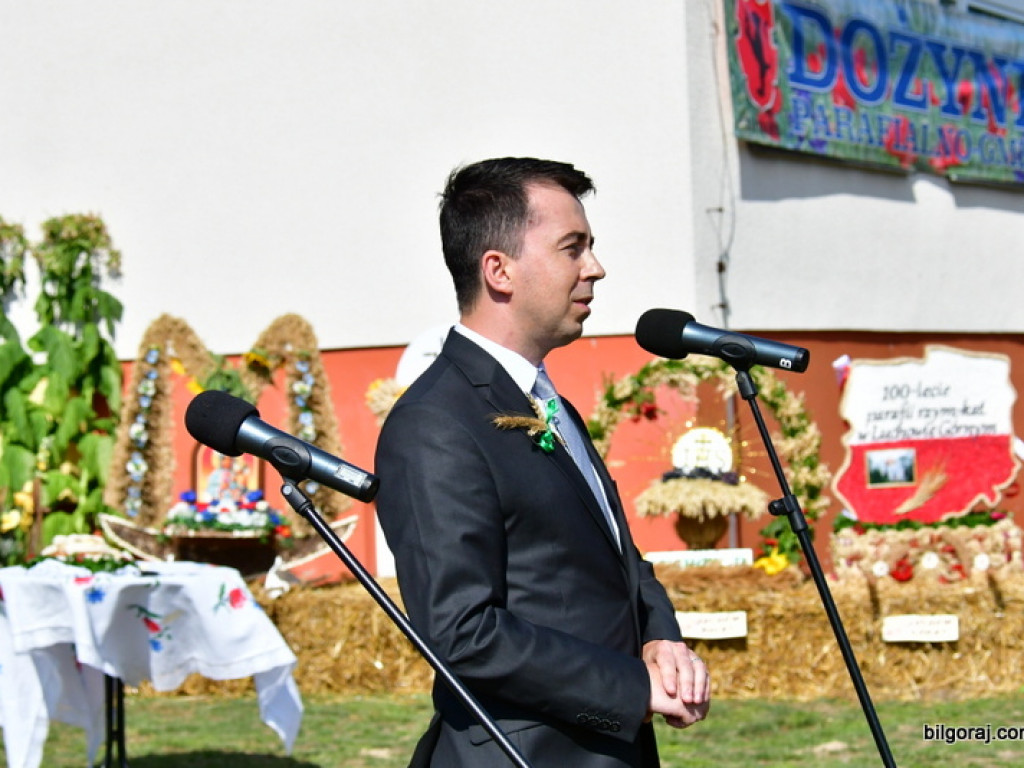 Dożynki w Gminie Tarnogród. Rolnicy świętowali w Luchowie Górnym (FOTO)