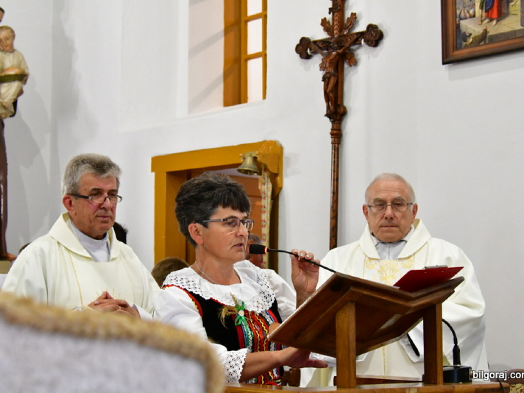 Dożynki w Gminie Tarnogród. Rolnicy świętowali w Luchowie Górnym (FOTO)