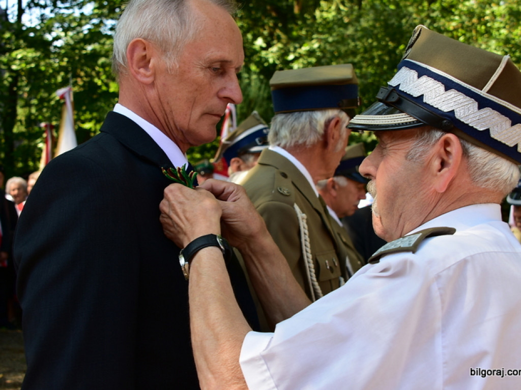 76. rocznica likwidacji obozu przejściowego w Zwierzyńcu, miejsca gdzie trafiali wysiedleni mieszkańcy Biłgorajszczyzny (FOTO)