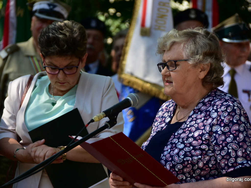 76. rocznica likwidacji obozu przejściowego w Zwierzyńcu, miejsca gdzie trafiali wysiedleni mieszkańcy Biłgorajszczyzny (FOTO)