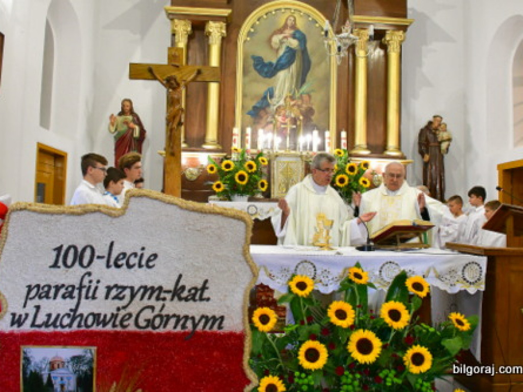 100-lecie parafii rzymsko - katolickiej w Luchowie Górnym (FOTO)