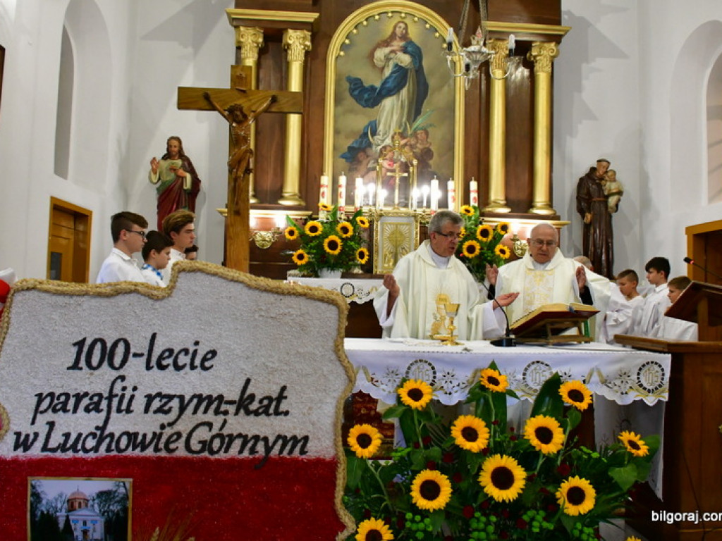 100-lecie parafii rzymsko - katolickiej w Luchowie Górnym (FOTO)