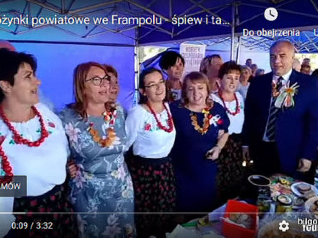 Dożynki powiatowe we Frampolu (FOTO, VIDEO)