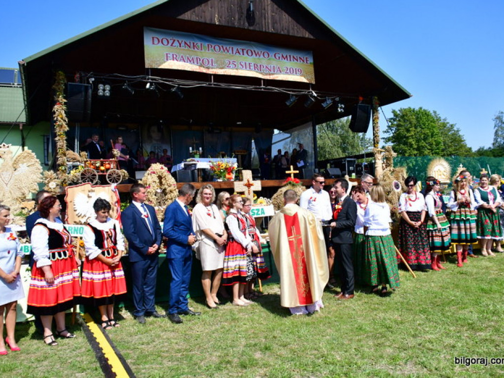 Dożynki powiatowe we Frampolu (FOTO, VIDEO)
