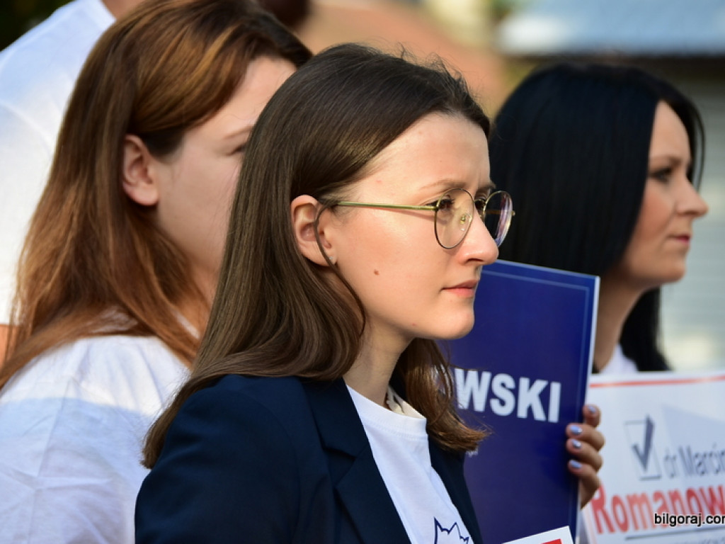 Wiceminister w Biłgoraju zainicjował kampanię wyborczą. Towarzyszył mu Zbigniew Ziobro (FOTO, VIDEO)