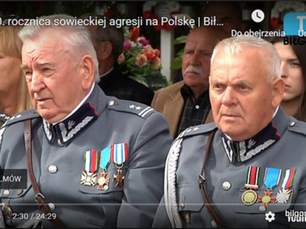 80. rocznica sowieckiej agresji na Polskę (FOTO, AUDIO)
