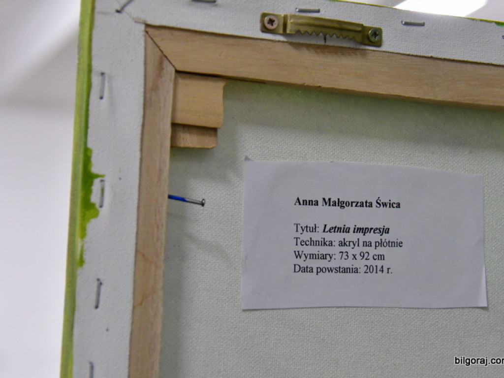 Wystawa Malarstwa z okazji jubileuszu 35 lat pracy twórczej Anny Świcy (FOTO)