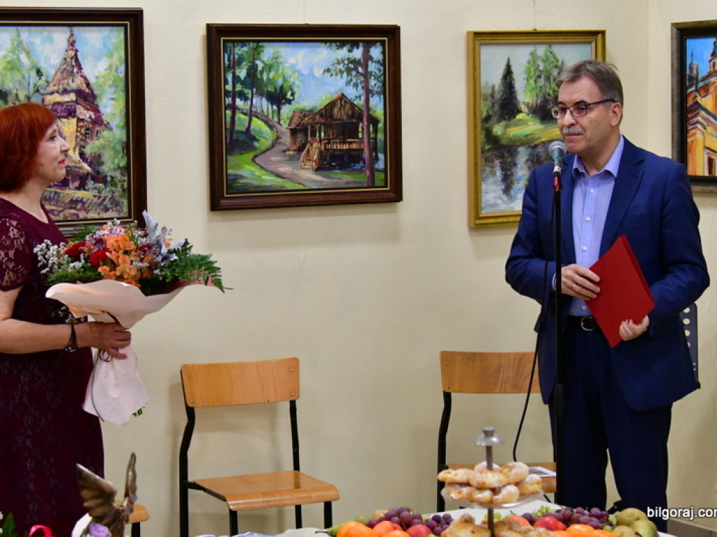 Wystawa Malarstwa z okazji jubileuszu 35 lat pracy twórczej Anny Świcy (FOTO)