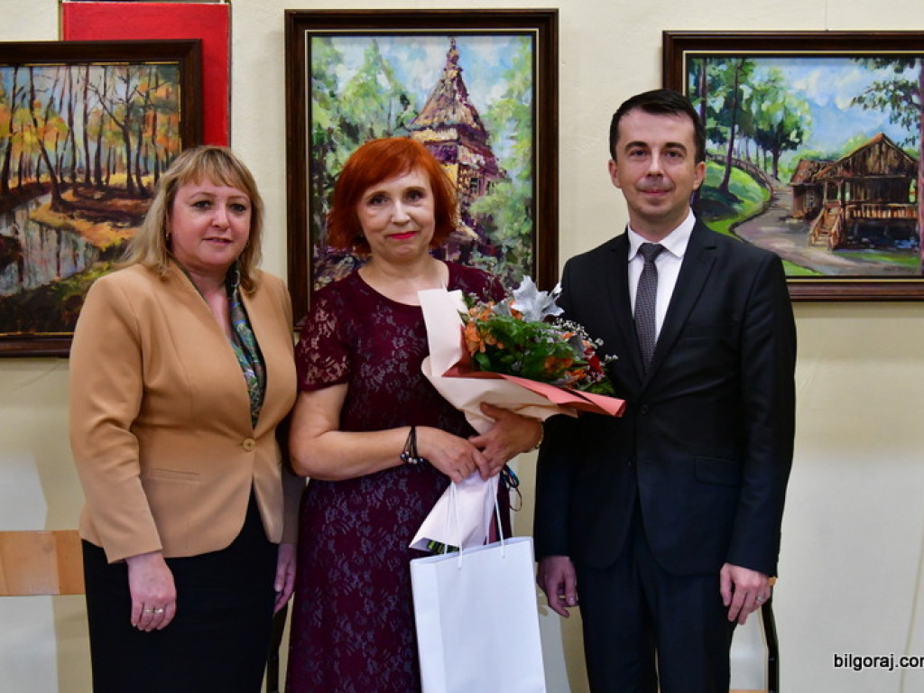 Wystawa Malarstwa z okazji jubileuszu 35 lat pracy twórczej Anny Świcy (FOTO)